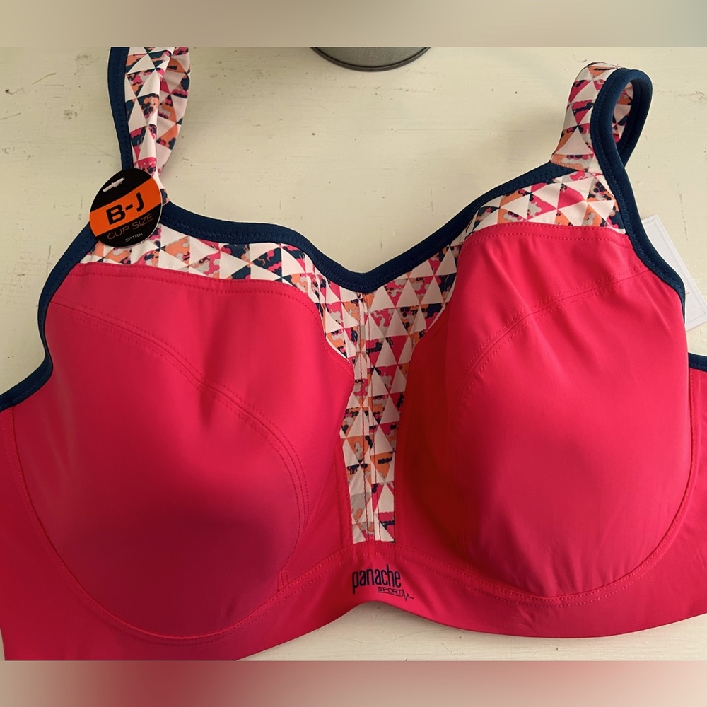 Panache Ultimate High Impact underwire sports bra, size 36F (UK sizing)